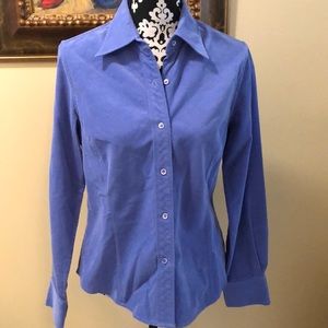 💙Faconnable Classic button down corduroy long sleeved collared shirt